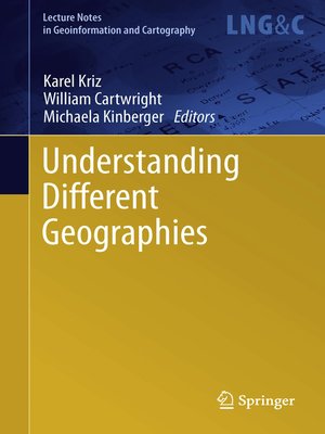 cover image of Understanding Different Geographies